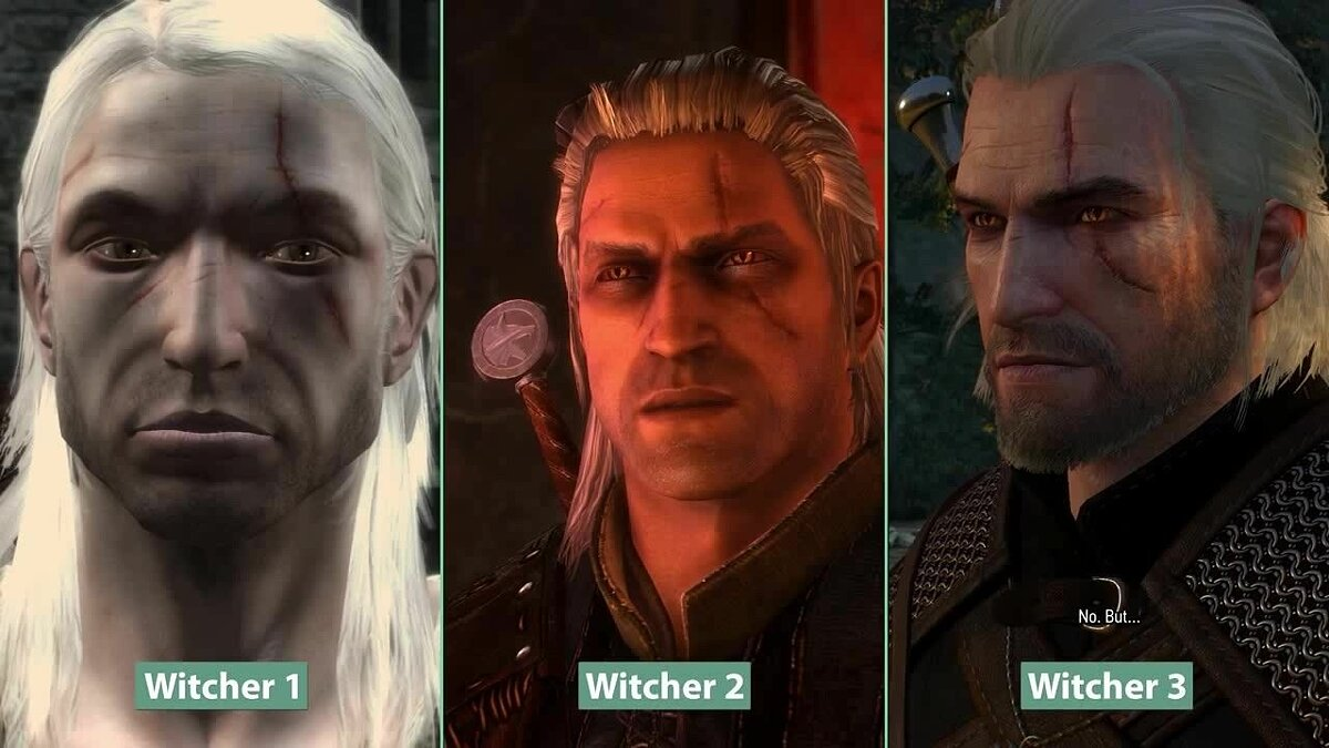The developer of The Witcher has published a rare video showing how Geralt looked 19 years ago