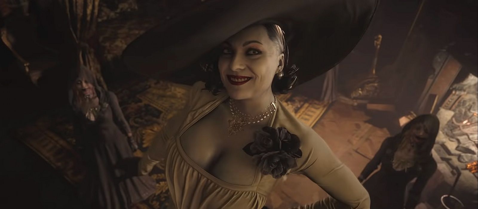 Busty vampire from Resident Evil Village has become a star of memes and fan art