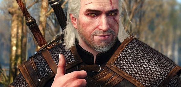 Geralt of Rivia learned how to snowboard and fight